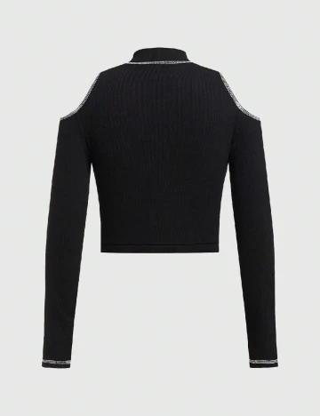 Bluza Romwe, negru