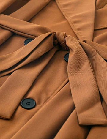 Trench SHEIN CURVE, maro