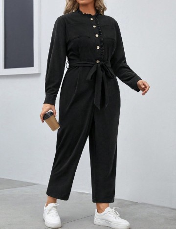 Salopeta SHEIN CURVE, negru