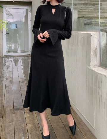 
						Rochie medie Dazy, negru