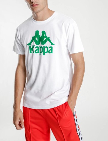 
						Tricou Kappa, alb