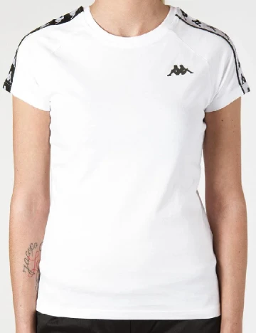 Tricou Kappa, alb