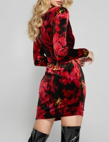 Rochie scurta Marciano Guess, rosu
