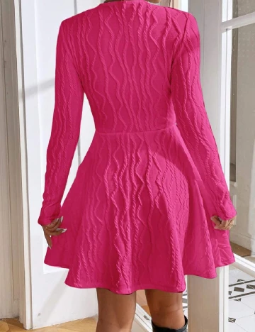 Rochie scurta SHEIN, roz Roz