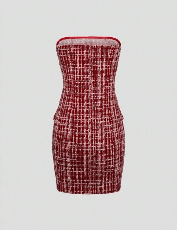 Rochie scurta SHEIN, visiniu