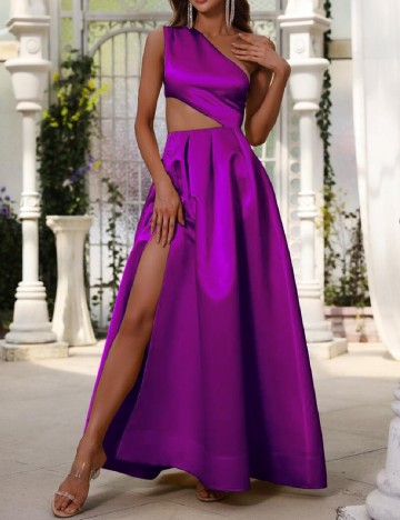 Rochie lunga Faeriesty, mov