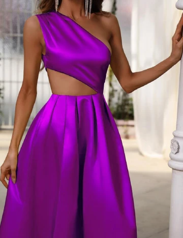 Rochie lunga Faeriesty, mov