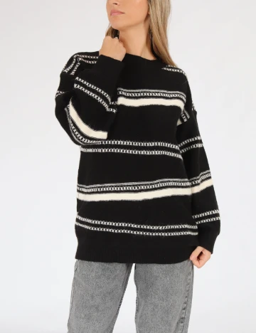 Pulover SHEIN, negru Negru