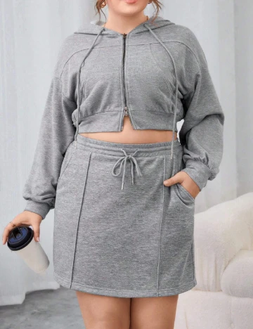 Compleu SHEIN CURVE, gri
