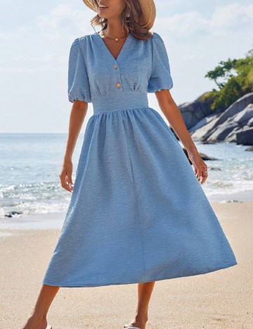 
						Rochie medie SHEIN, albastru