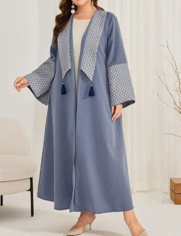 
						Blazer SHEIN CURVE, albastru