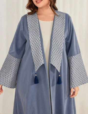 Blazer SHEIN CURVE, albastru