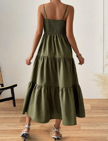 Rochie lunga SHEIN, verde