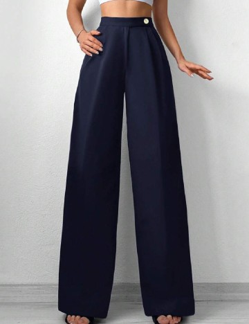 
						Pantaloni SHEIN, bleumarin