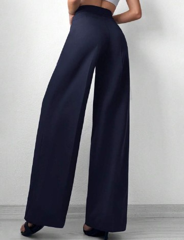 Pantaloni SHEIN, bleumarin