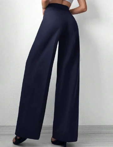 Pantaloni SHEIN, bleumarin