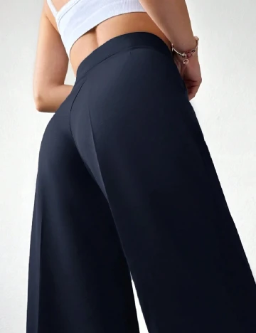 Pantaloni SHEIN, bleumarin