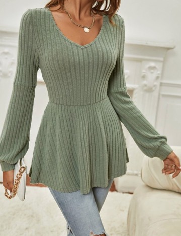 Bluza SHEIN, verde