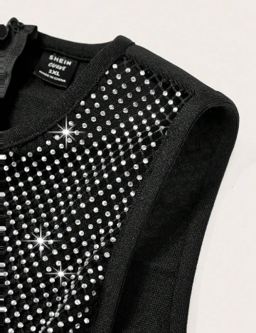 Rochie scurta SHEIN CURVE, negru