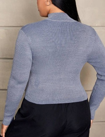 Bluza SHEIN CURVE, albastru