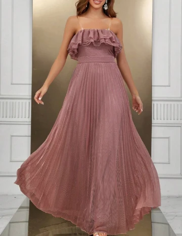 Rochie lunga SHEIN, roz pudra Roz