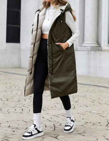 Vesta reversibila SHEIN, mix culori