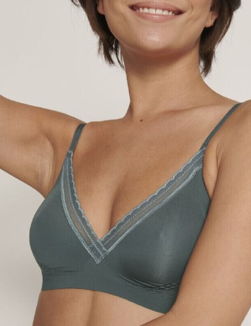Sutien Plus Size Sloggi by Triumph, albastru