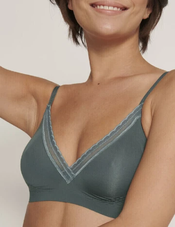 Sutien Plus Size Sloggi by Triumph, albastru Albastru