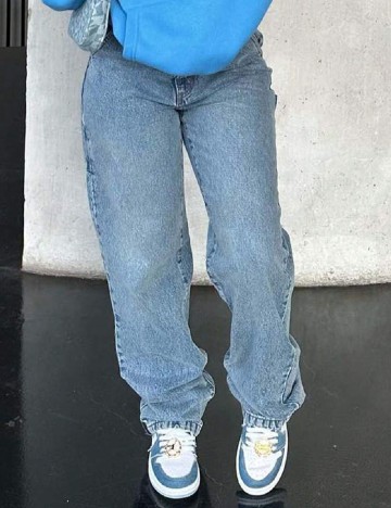 
						Blugi SHEIN, albastru