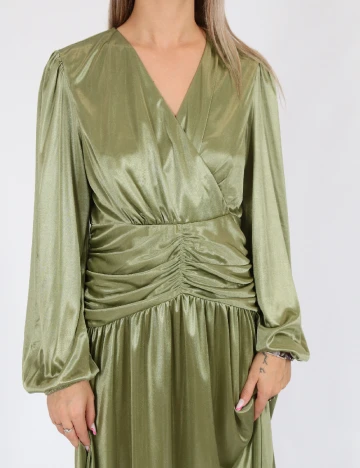 Rochie medie SHEIN, verde