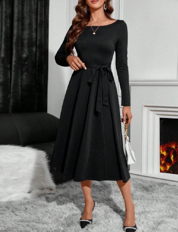 
						Rochie medie SHEIN, negru