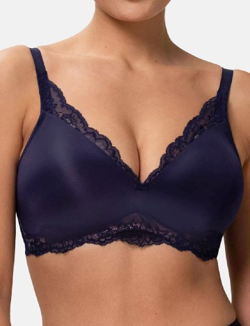 
						Sutien Triumph, bleumarin