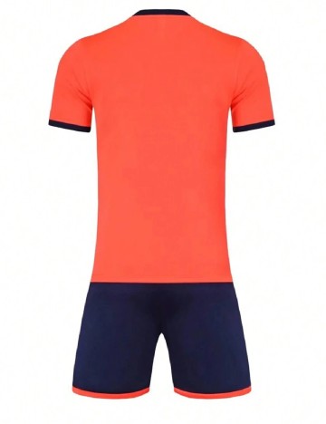 Compleu SHEIN, bleumarin/portocaliu