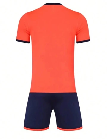 Compleu SHEIN, bleumarin/portocaliu