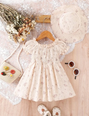 Rochie Shein Kids, crem