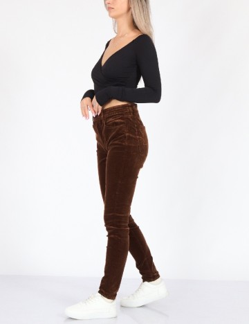Pantaloni American Eagle, maro