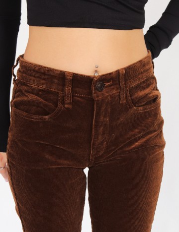 Pantaloni American Eagle, maro