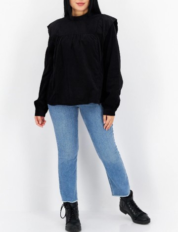 Bluza s.Oliver Plus Size, negru