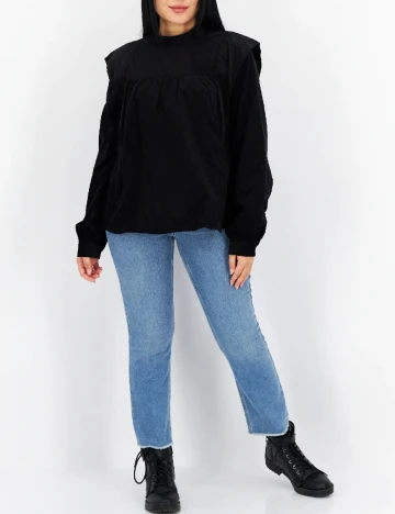 Bluza s.Oliver Plus Size, negru