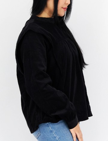 Bluza s.Oliver Plus Size, negru