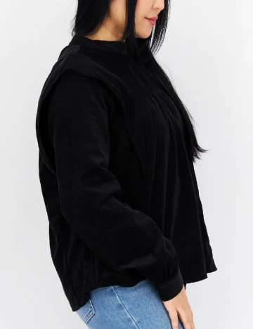Bluza s.Oliver Plus Size, negru