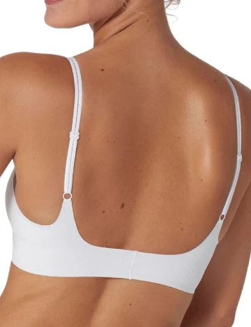 Bustiera Sloggi by Triumph Plus Size, alb