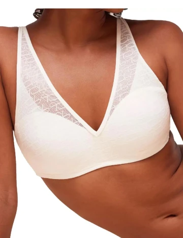 Sutien Triumph, ecru Alb