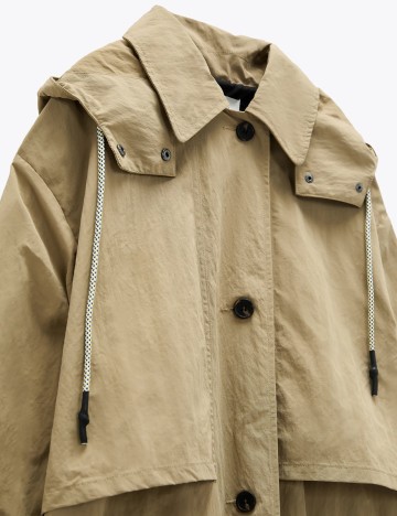 Trench Zara, kaki, S