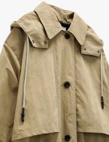 Trench Zara, kaki, S