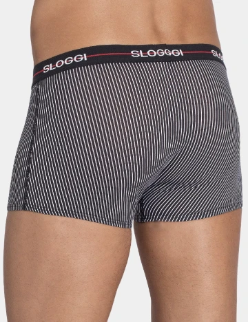 Set Boxeri 2 perechi Sloggi by Triumph, negru Negru
