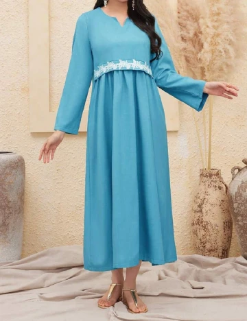 Rochie lunga SHEIN, bleu