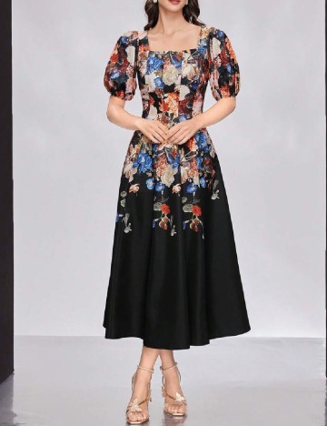 
						Rochie medie SHEIN, negru
