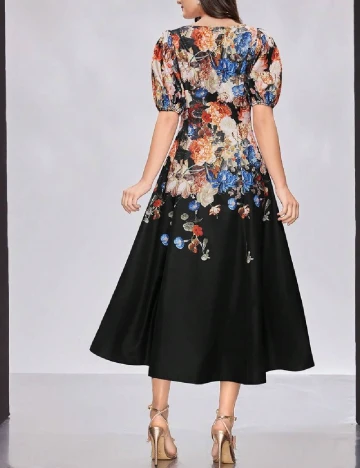 Rochie medie SHEIN, negru Negru
