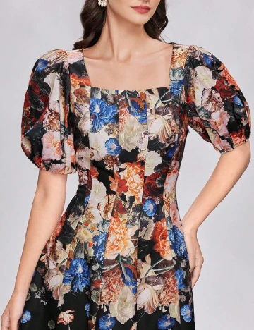 Rochie medie SHEIN, negru Negru